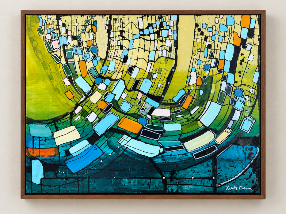 Threads of Resilience- Original Painting by Leah Nadeau