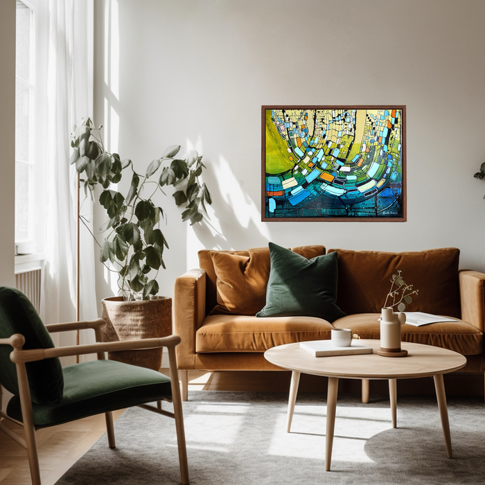 Threads of Resilience- Original Painting by Leah Nadeau