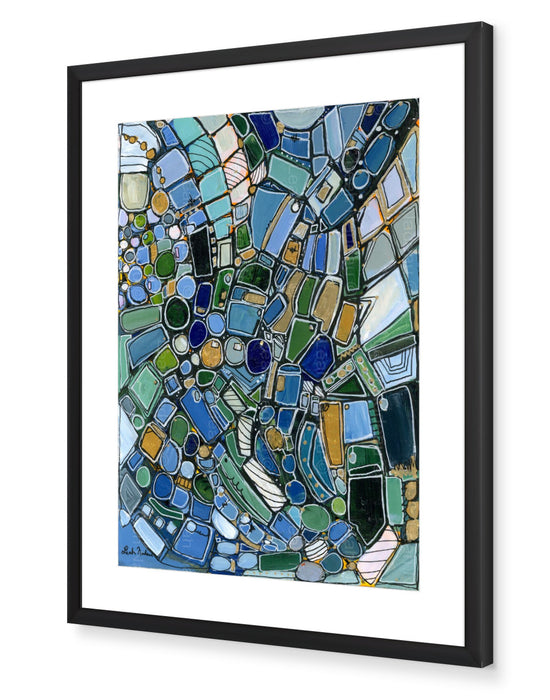 Fragments of Pewabic Fine Art Print