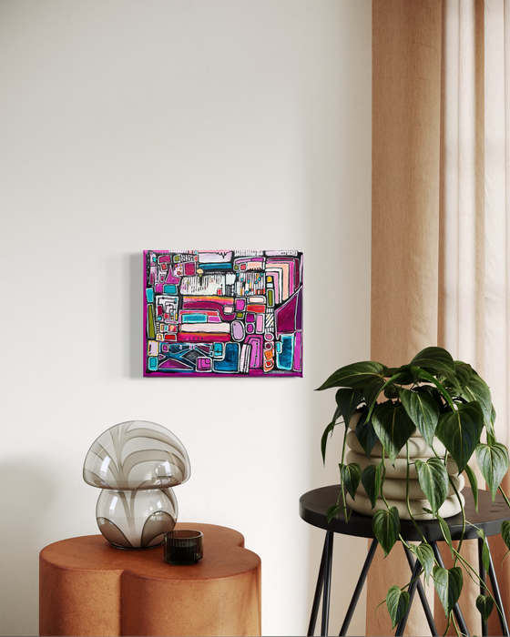 My Aura- Original Painting by Leah Nadeau
