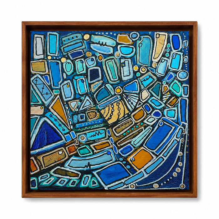 I Forgot To Take My Antidepressants- Original Painting by Leah Nadeau