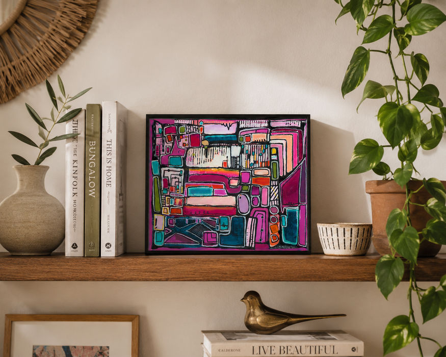 My Aura- Original Painting by Leah Nadeau
