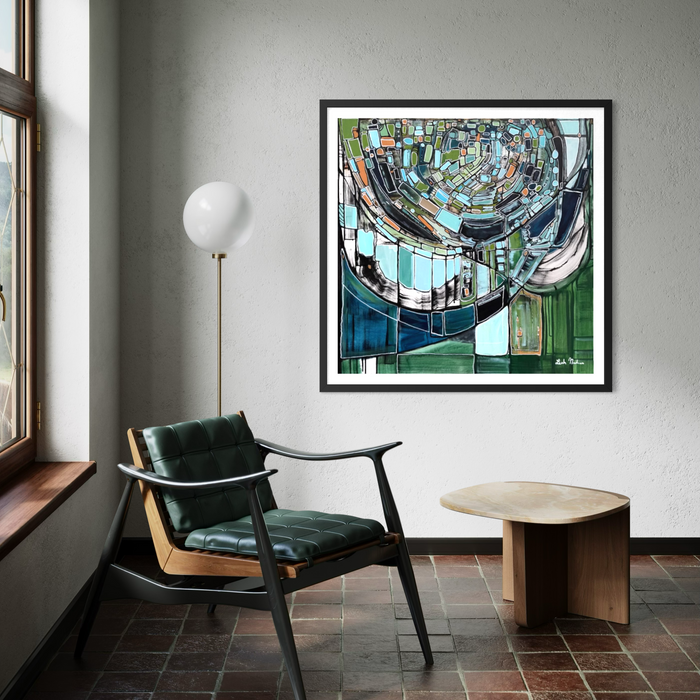 “Evergreen Horizon” Paper Print