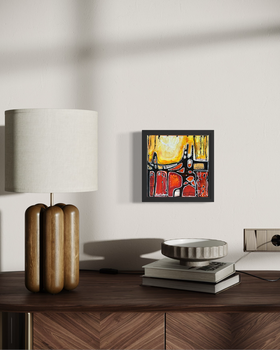 St Johns Bridge- Original Painting by Leah Nadeau