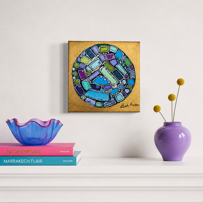 Periwinkle- Original Painting by Leah Nadeau