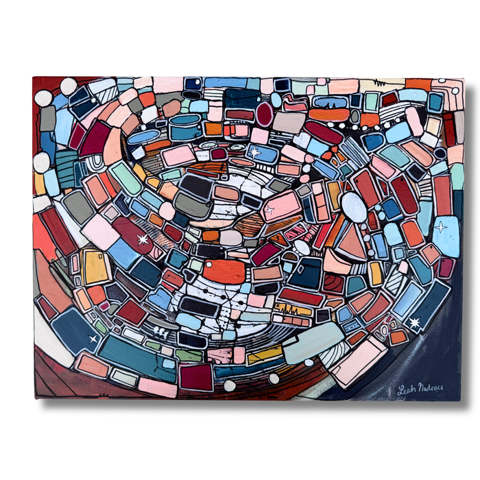 The North Star- Original Painting by Leah Nadeau