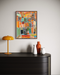 Summer Fiesta art print by Leah Nadeau
