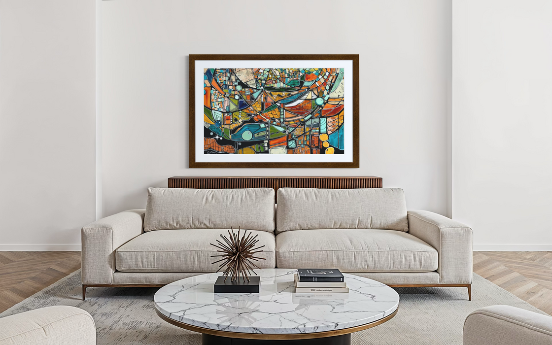 Palm Canyon Golden Hour Fine Art Print