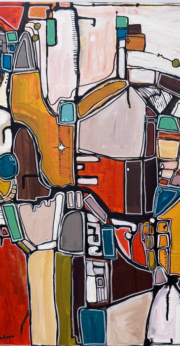 Headliner- Original Painting by Leah Nadeau