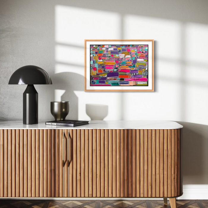 Happier Than Ever- Original Painting by Leah Nadeau