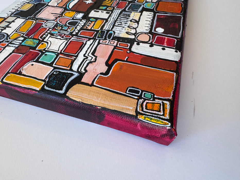 Palm Springs- Original Painting by Leah Nadeau