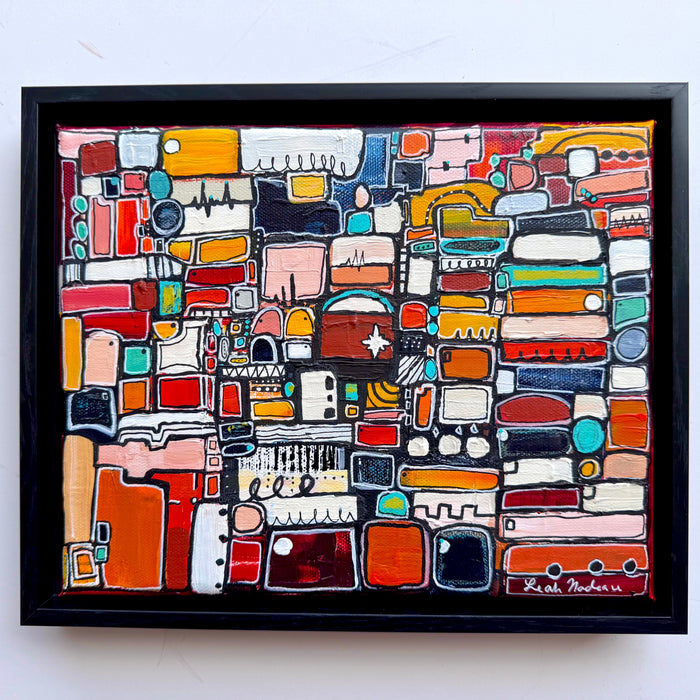 Palm Springs- Original Painting by Leah Nadeau