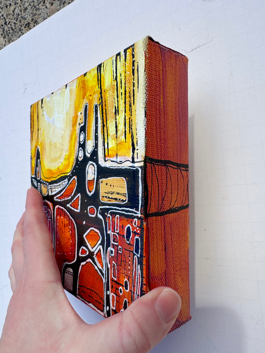 St Johns Bridge- Original Painting by Leah Nadeau