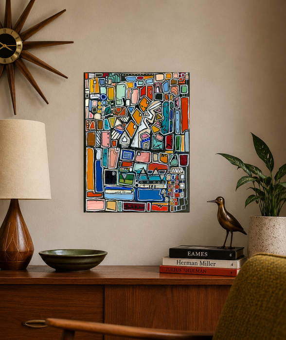 Montavilla- Original Painting by Leah Nadeau