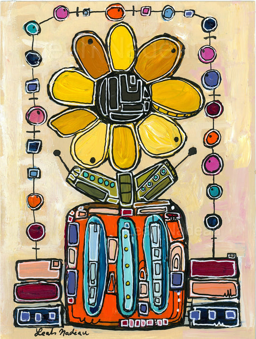 Three Cheers For Joy- Original Painting by Leah Nadeau