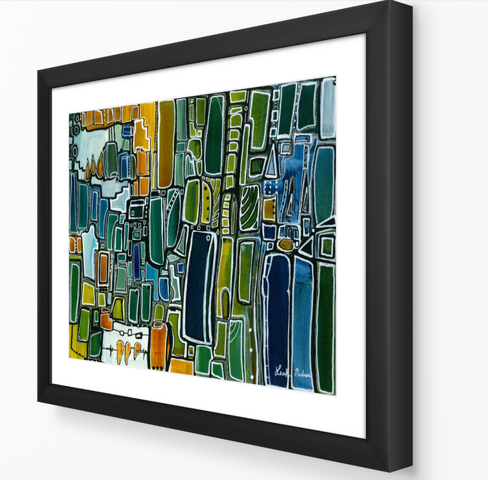 Gemstone Caverns Fine Art Print