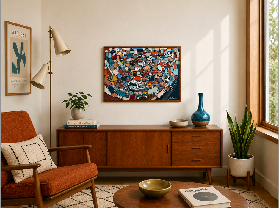 The North Star- Original Painting by Leah Nadeau