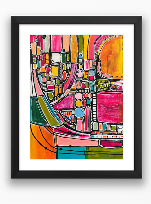 "Interlude in Pink" Fine Art Print