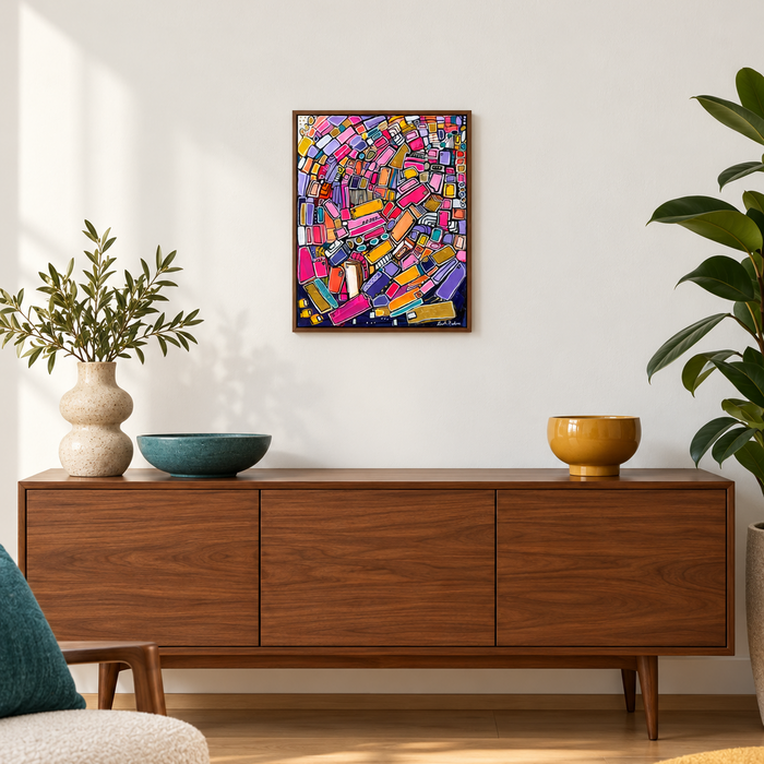 Chaos- Original Painting by Leah Nadeau