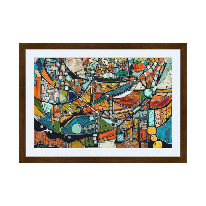 Palm Canyon Golden Hour Fine Art Print