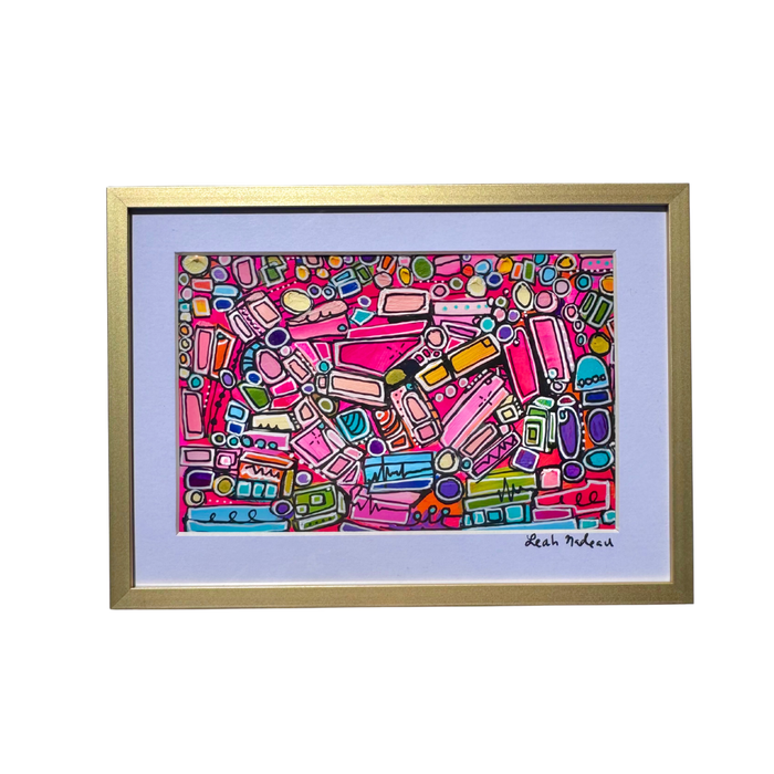 Celebration Station- Original Painting by Leah Nadeau