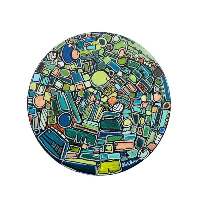 Ready, Steady, Go!- Original Painting by Leah Nadeau