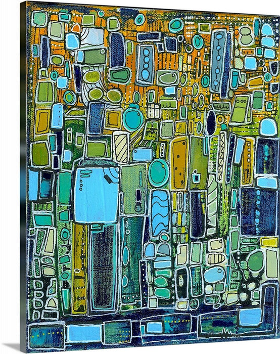 "Energetic Metropolis" Limited Edition Fine Art Print