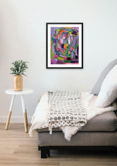 "Purple Lotus" Fine Art Print