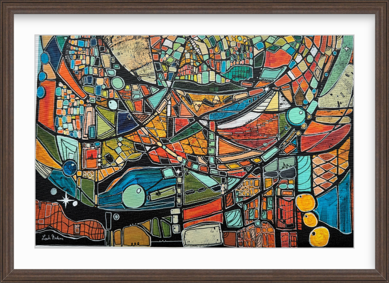 Palm Canyon Golden Hour Fine Art Print