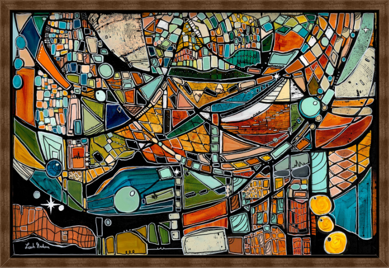 Palm Canyon Golden Hour Fine Art Print