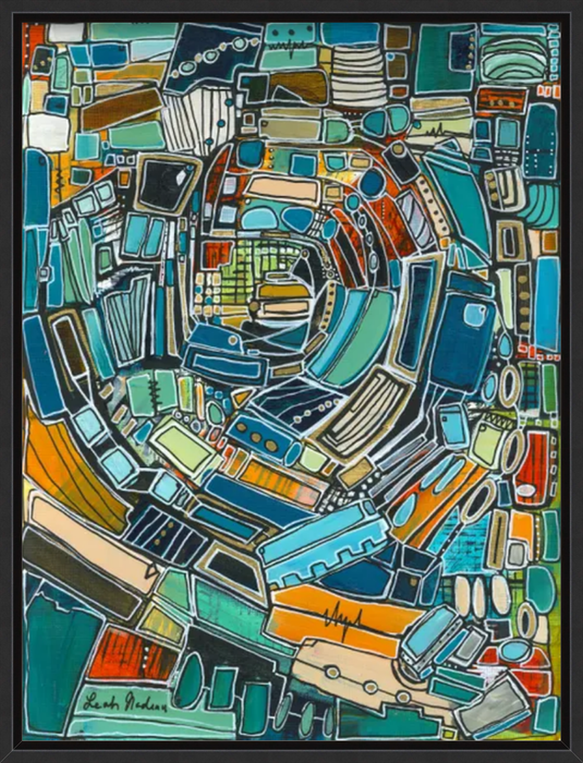 On The Way Down- Print on Canvas