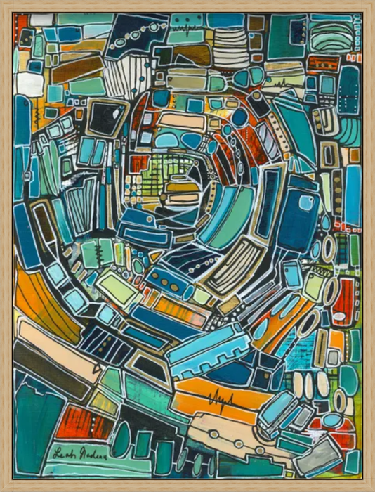 On The Way Down- Print on Canvas