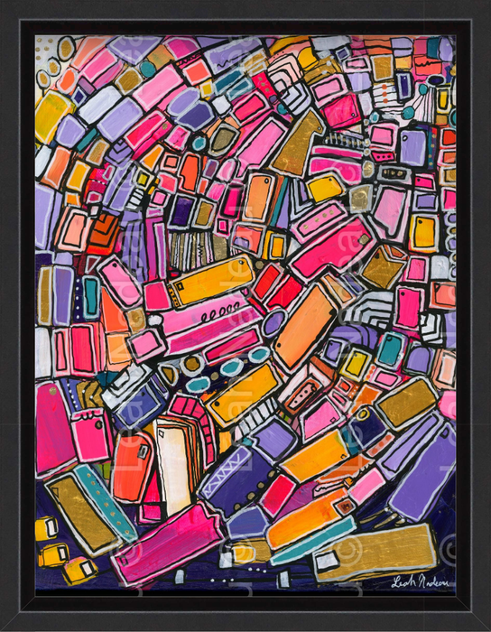 Chaos- Original Painting by Leah Nadeau