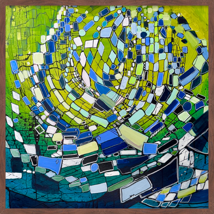 Carousel of Progress- Original Painting by Leah Nadeau