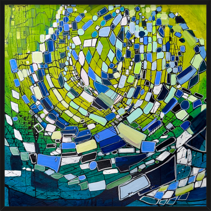 Carousel of Progress- Original Painting by Leah Nadeau