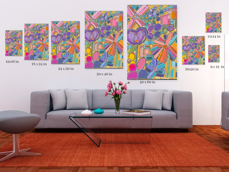 Gilded Garden Fine Art Print
