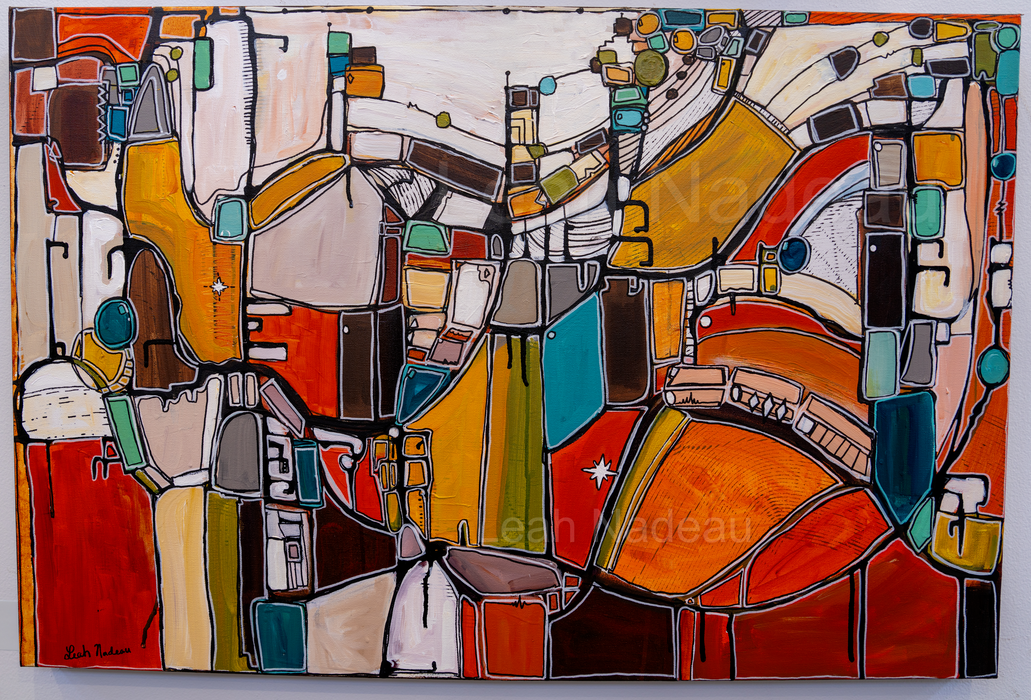 Headliner- Original Painting by Leah Nadeau