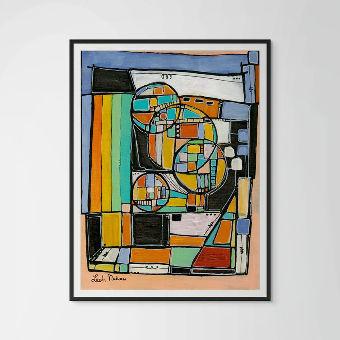 "Jumping Through Hoops" Fine Art Print