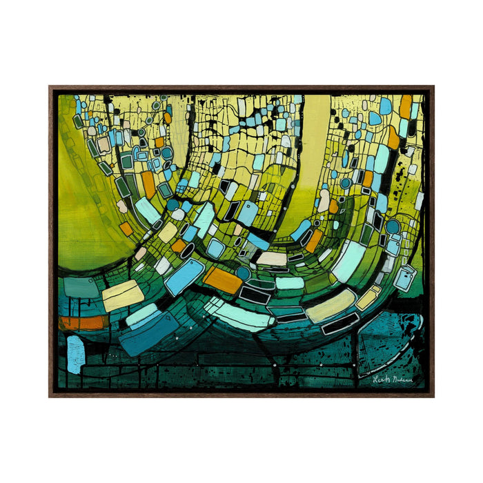 "Threads of Resilience" Framed Canvas Print - Limited Edition
