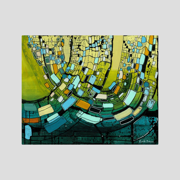 "Threads of Resilience" Framed Canvas Print - Limited Edition
