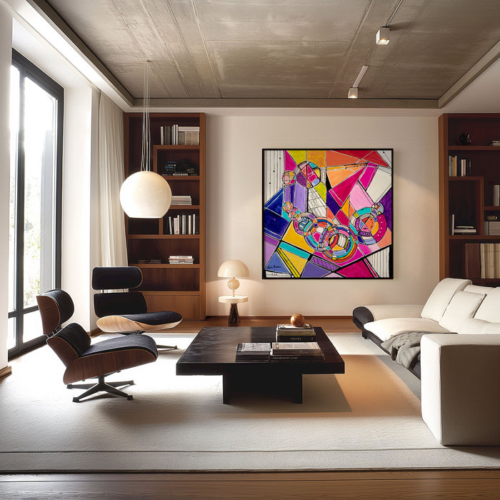 "Purple Kaleidoscope " Fine Art Print