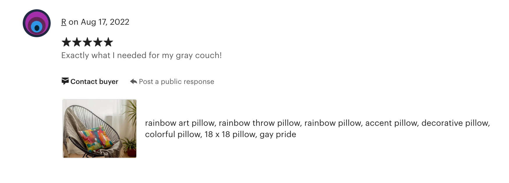 Over the Rainbow-Throw Pillow